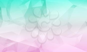 Abstract colorful digital chaotic polygonal background, modern computer graphic pattern useful as a wallpaper