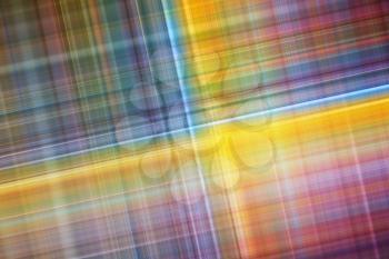 Abstract background with colorful blurred stripes intersections, digital wallpaper pattern
