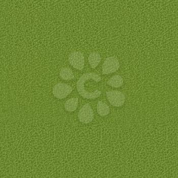 Green book cover made of artificial leather seamless texture background