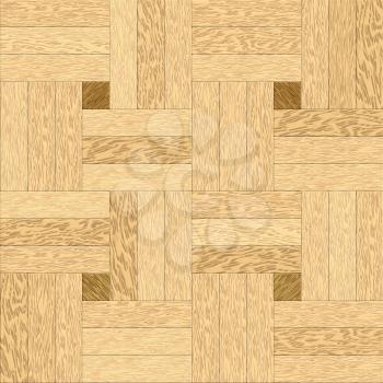 Wooden parquet with dark elements seamless texture - abstract wooden seamless background for various design artworks, illustrations and graphic, 3d illustration.