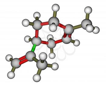 Limonene, the compound with strong smell of oranges