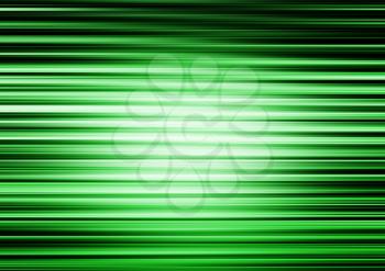 Horizontal green lines motion blur abstract illustration background