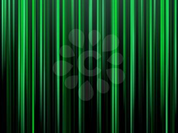 Green vertical matrix stripes