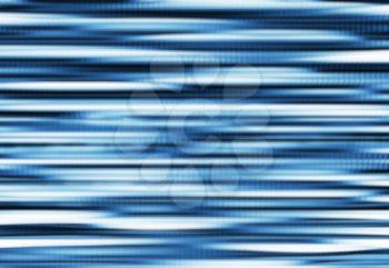 Horizontal blue blurred digital illustration background
