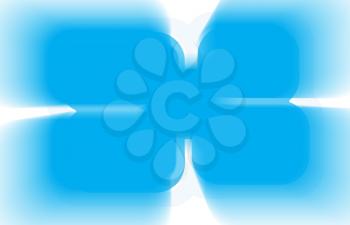 Horizontal blue cyan business abstract illustration background