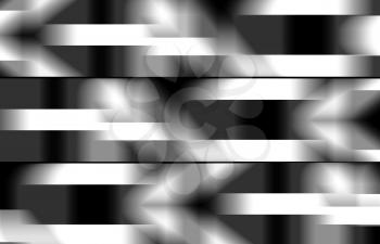 Horizontal black and white blurred lines illustration background