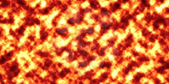Horizontal lava texture abstraction