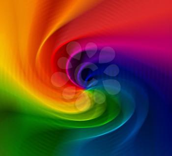 Colorful spiral vortex blur abstraction background