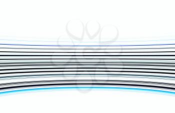Curved blue virtual reality lines illustration background