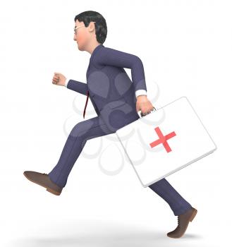 First Aid Meaning General Practitioner And Doctors 3d Rendering