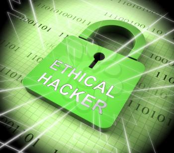Ethical Hacker Tracking Server Vulnerability 3d Rendering Shows Testing Penetration Threats To Protect Against Attack Or Cybercrime