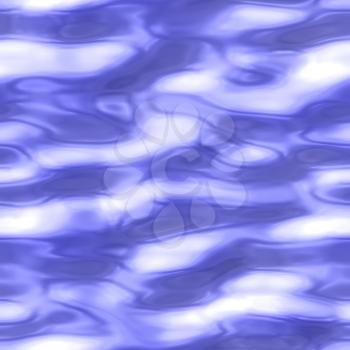 Blue water surface with waves texture illustration. 