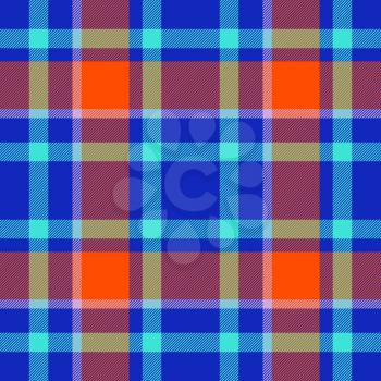 Typical colorful scottish tartan fabric texture.