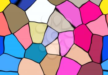 Abstract colorful mosaic suitable for some color background.