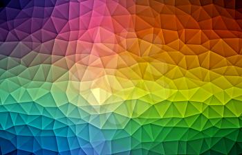Abstract color polygonal triangle patterns.
