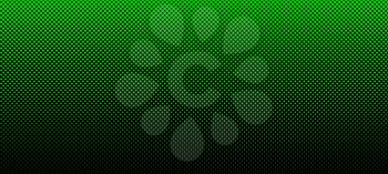 Basic halftone dots effect in black and green color. Halftone effect. Dot halftone. Black green halftone. Halftone background. Top to bottom.