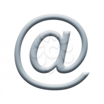 Email Symbol Monkey Icon Isolated On White Background