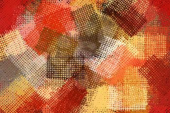 Abstract ink lines pattern. Impressionist background illustration.