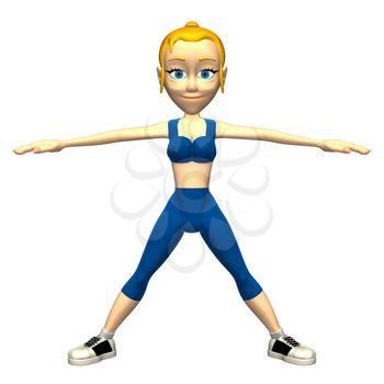 Stretching Clipart