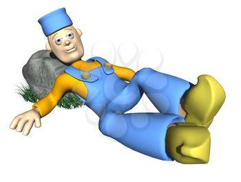 Lounging Clipart