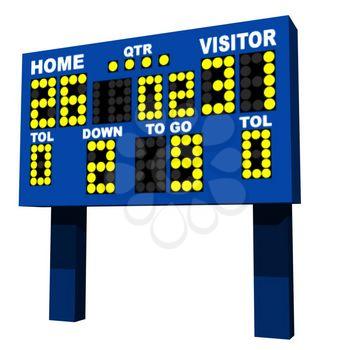 Scoreboard Clipart