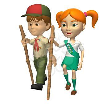Hikers Clipart