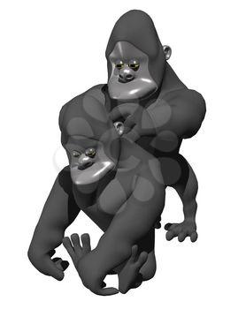 Gorillas Clipart