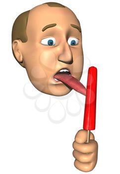 Licking Clipart