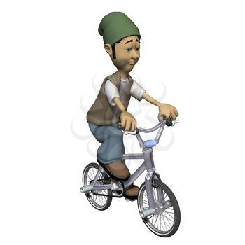 Bicyclist Clipart