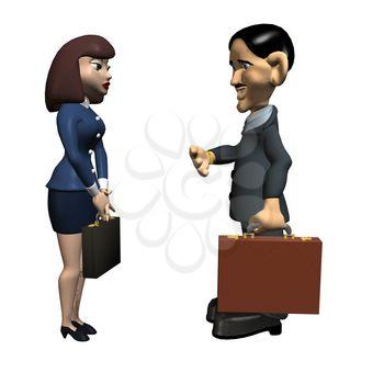 Briefcases Clipart