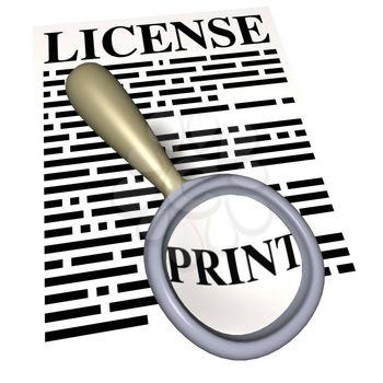 License Clipart