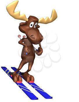 Skis Clipart