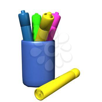 Markers Clipart