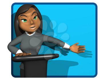 Lectern Clipart