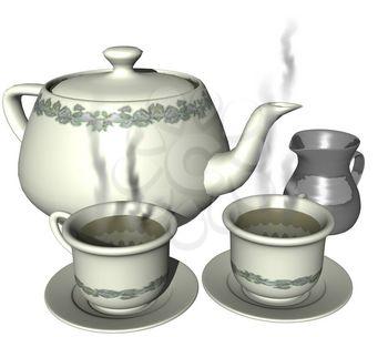 Teacups Clipart