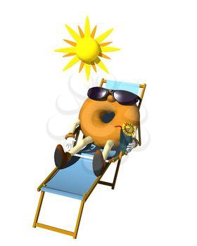 Tanning Clipart
