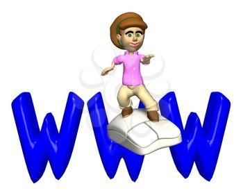 Surfing Clipart