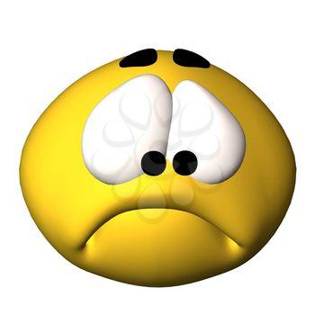 Frowning Clipart