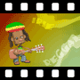 Rastafarian guitarist