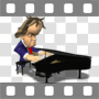 Beethoven on baby piano
