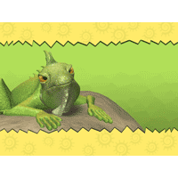 Lizard PowerPoint Background