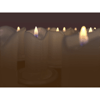 Candle PowerPoint Background