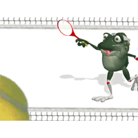 Tennis frog prt