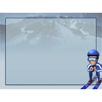 Ski PowerPoint Background