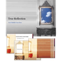True Reflections Powerpoint theme