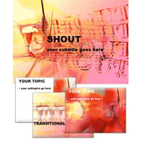 Shout PowerPoint Template
