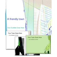 Skyscrapers PowerPoint Template