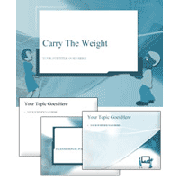 Lifting PowerPoint Template