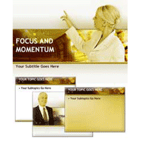Pointing PowerPoint Template