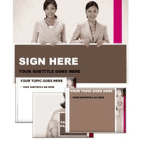 Female PowerPoint Template